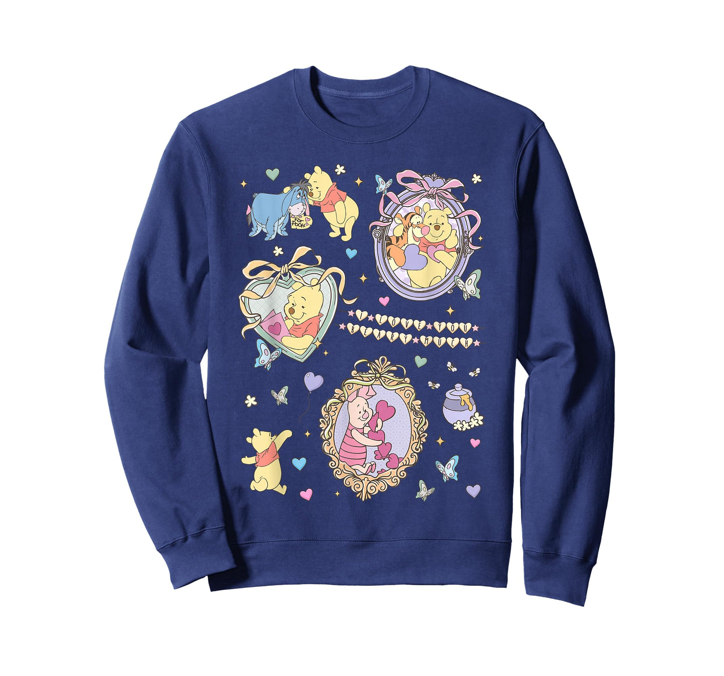 Disney Winnie The Pooh Valentine's Day I Love You Beary Much T-Shirt
