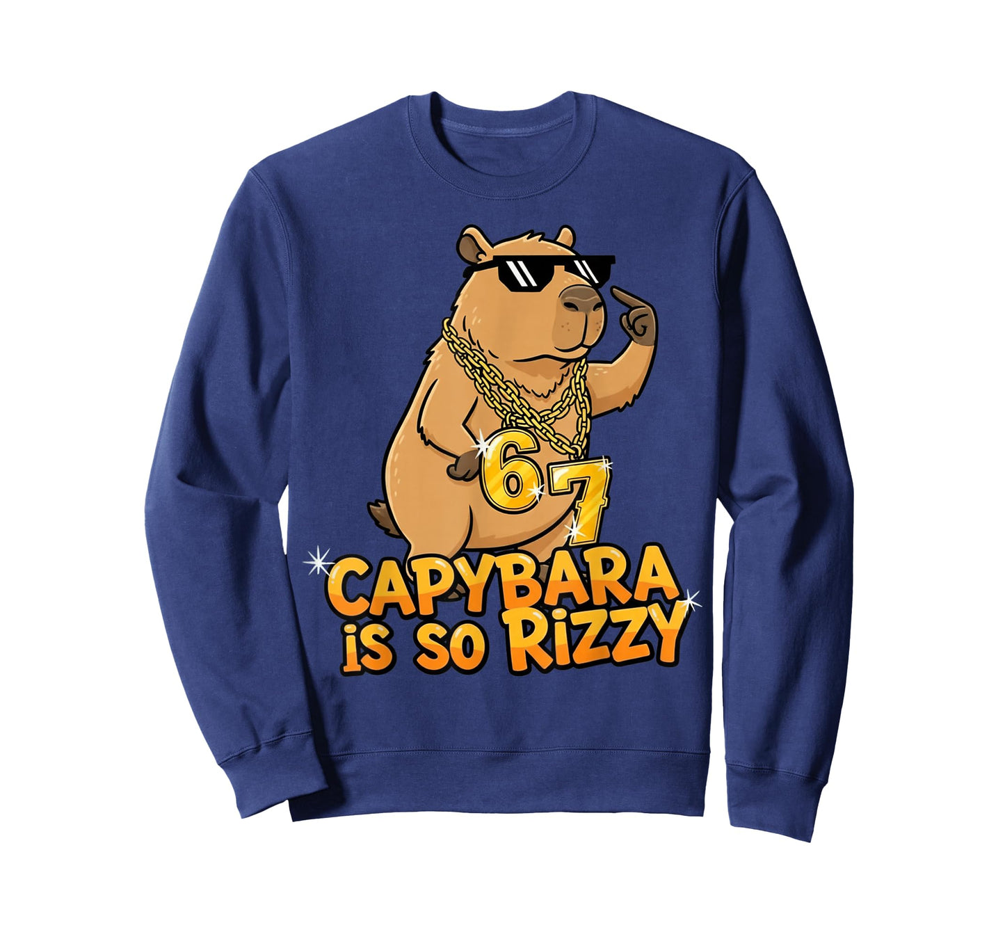 Funny Capybara is So Rizzy Meme 67 T-Shirt