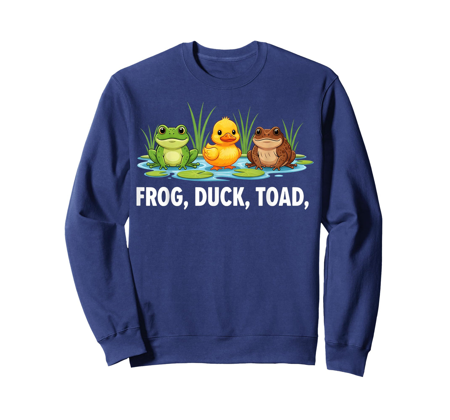 Funny Frog Duck Toad Zoological Men Women T-Shirt