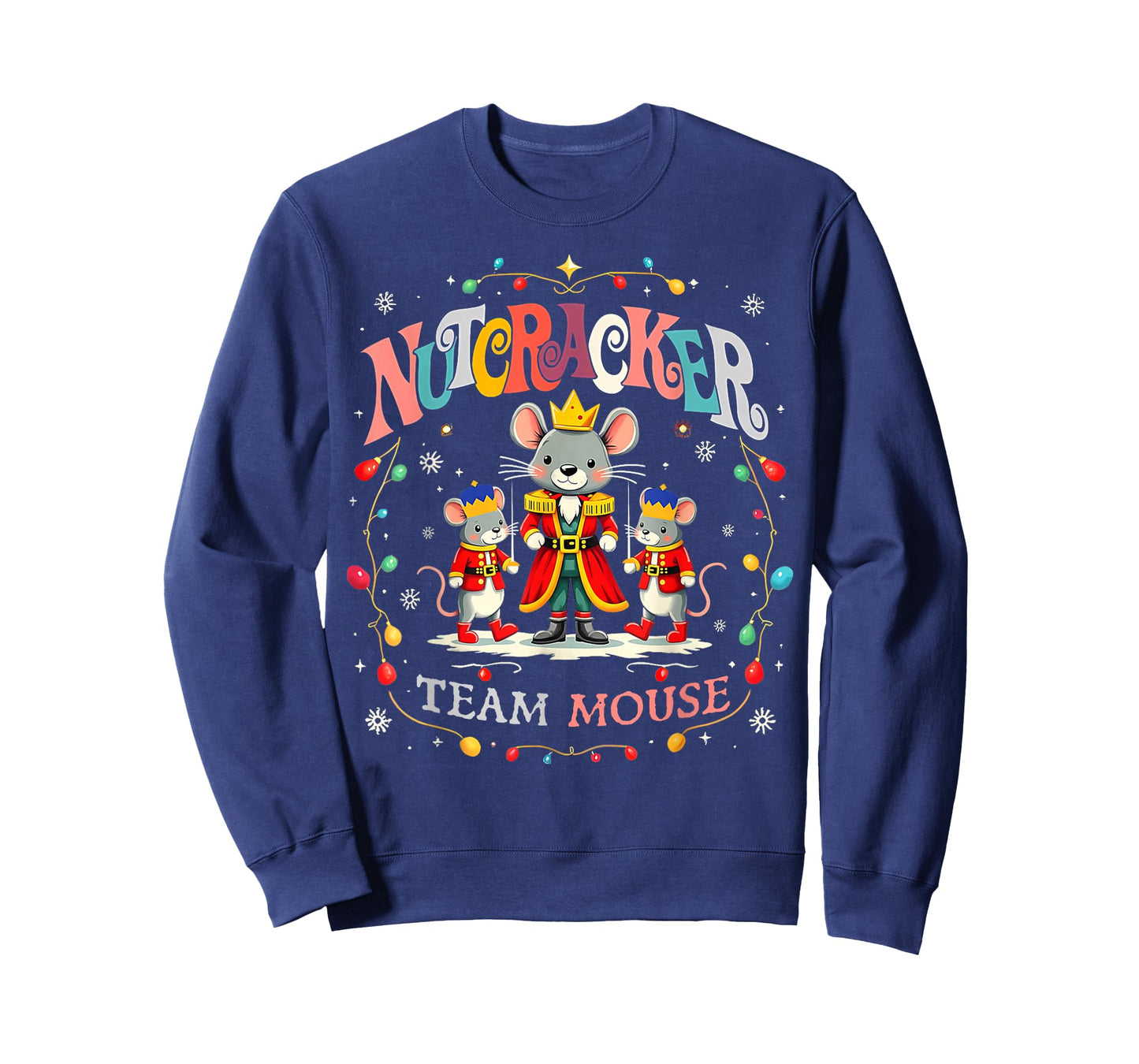 Christmas Nutcracker Team Mouse Women Kids Girl T-Shirt
