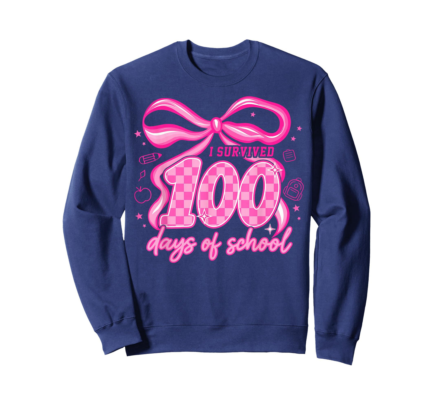 I Survived 100 Days of School for Teacher Kids 100th Days T-Shirt