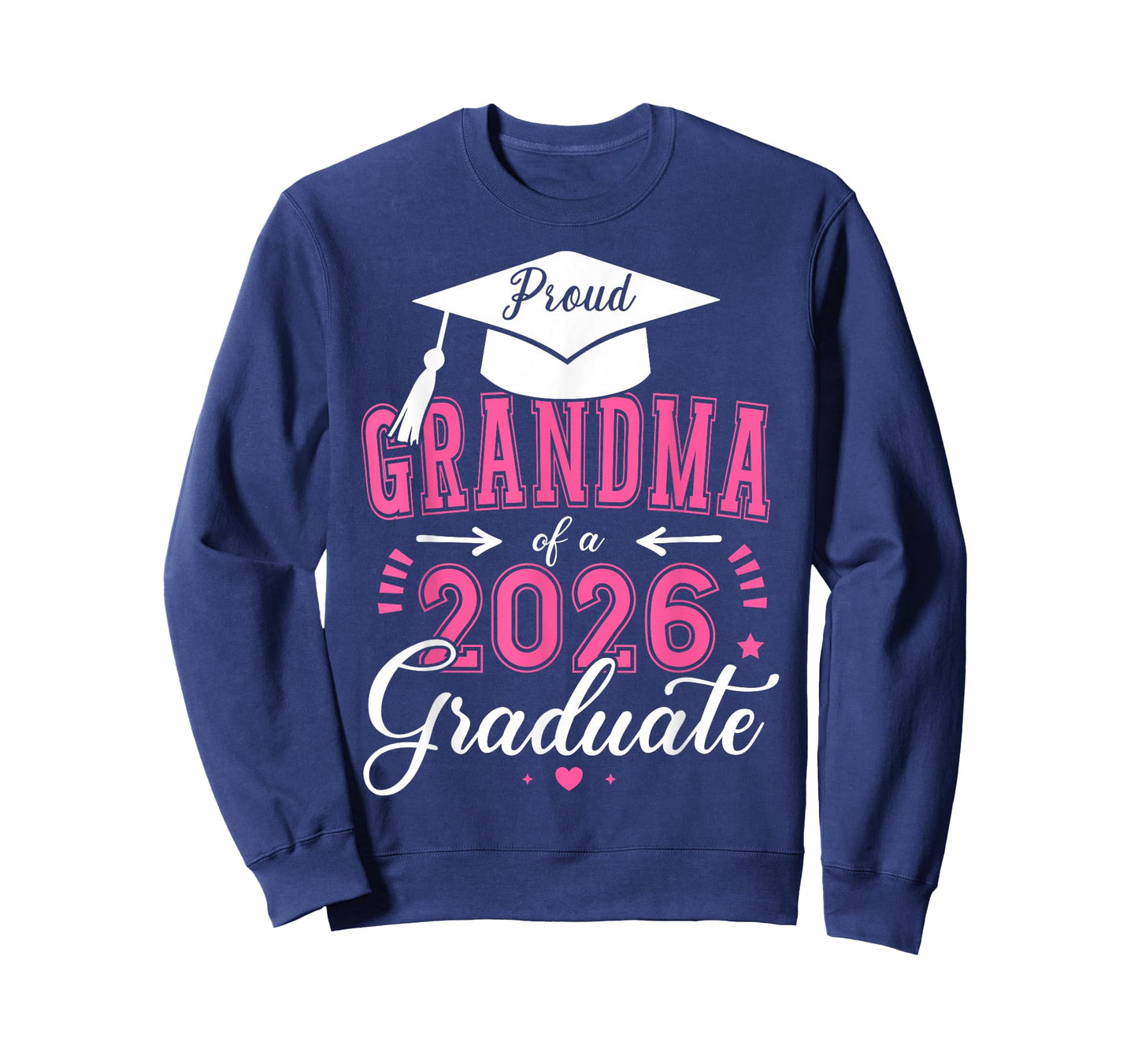Proud Grandma of a Class of 2026 Graduate for Graduation T-Shirt