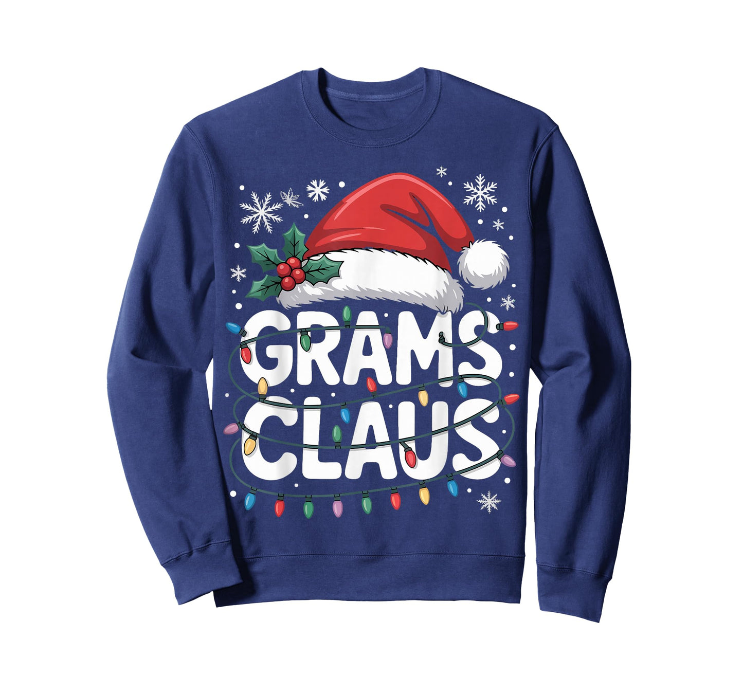 Grams Claus Matching Family Christmas Holiday Party Design T-Shirt