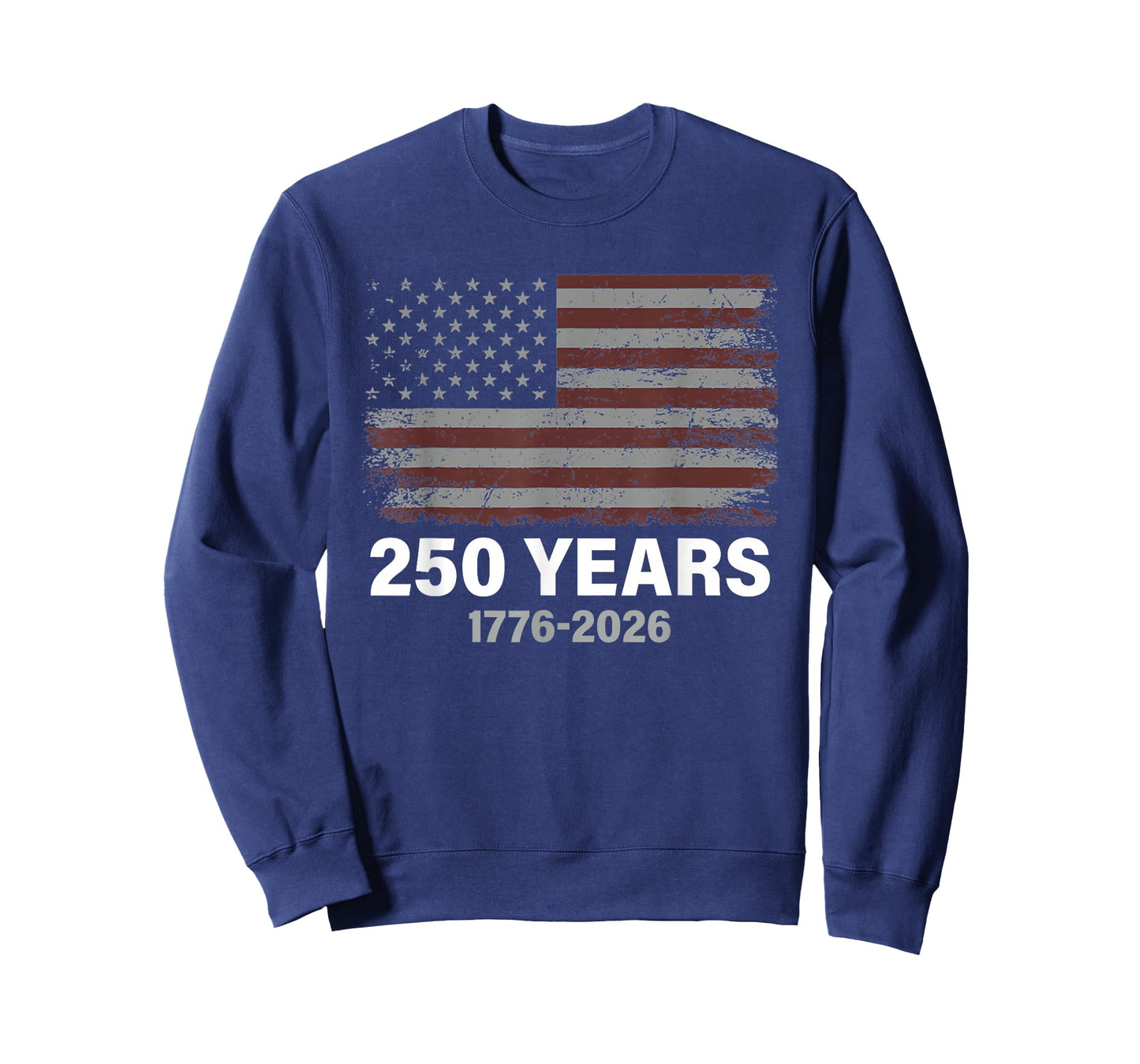 American Flag Vintage 250 Years 1776-2026 250th Birthday T-Shirt