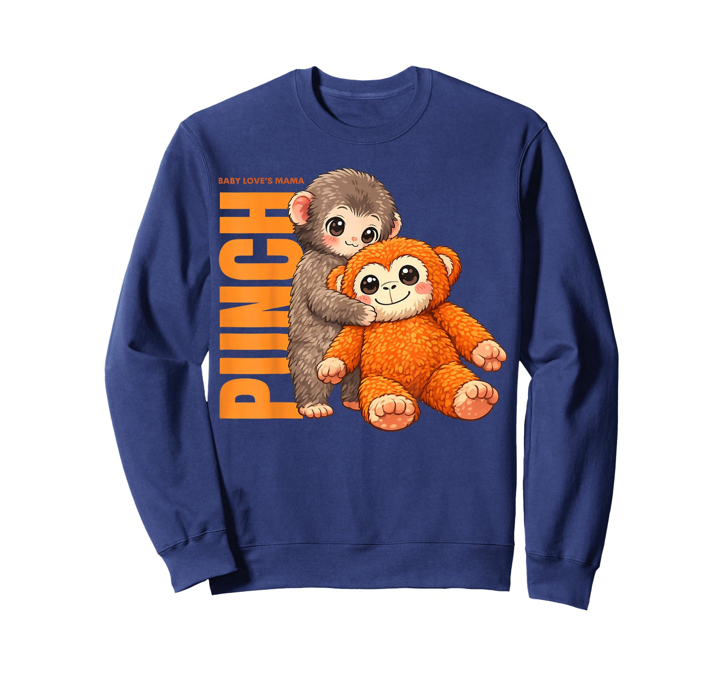 Cute Baby's Love Mama Punch Monkey T-Shirt