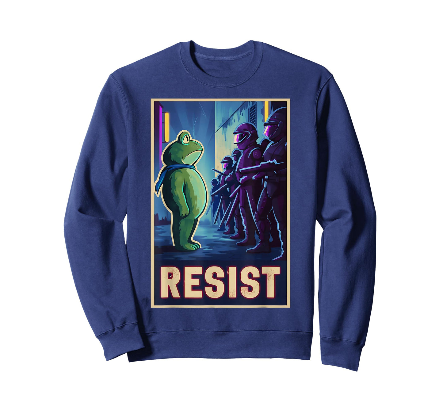 Funny Portland Frog Protest Activist Nature Eco Movement T-Shirt