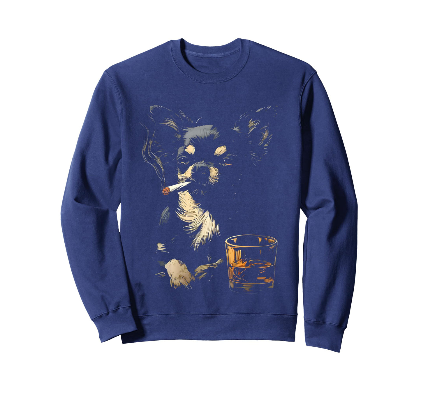 Funny Chihuahua Smoking T-Shirt