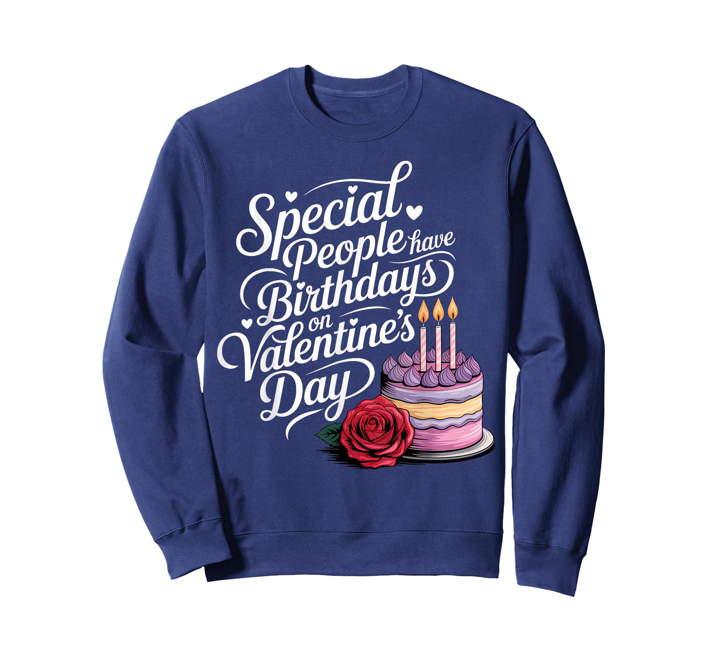 Born on February 14 Special Birthday for Women Men Kids T-Shirt