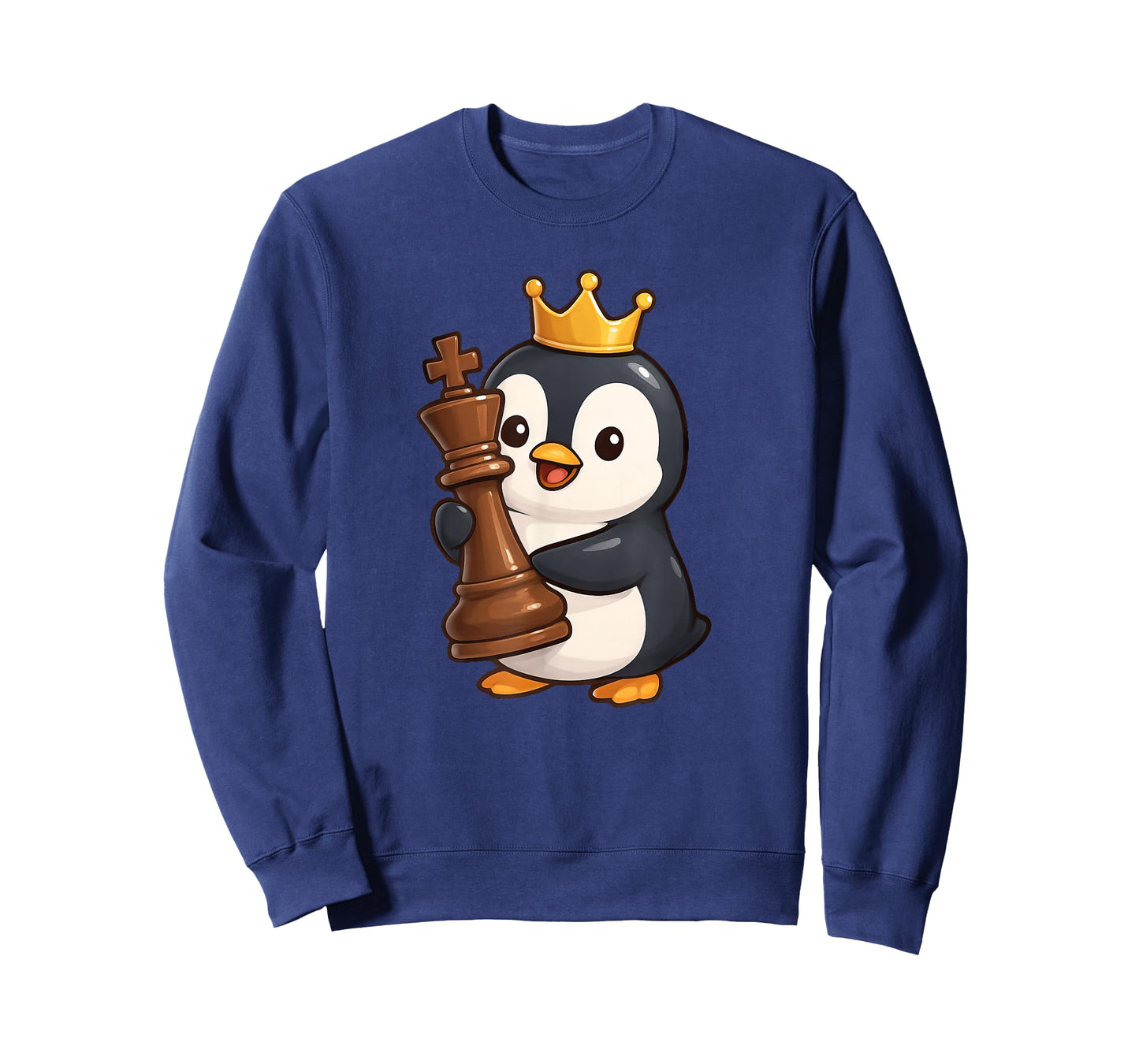 Cute Cartoon Penguin Chess Strategy Game T-Shirt
