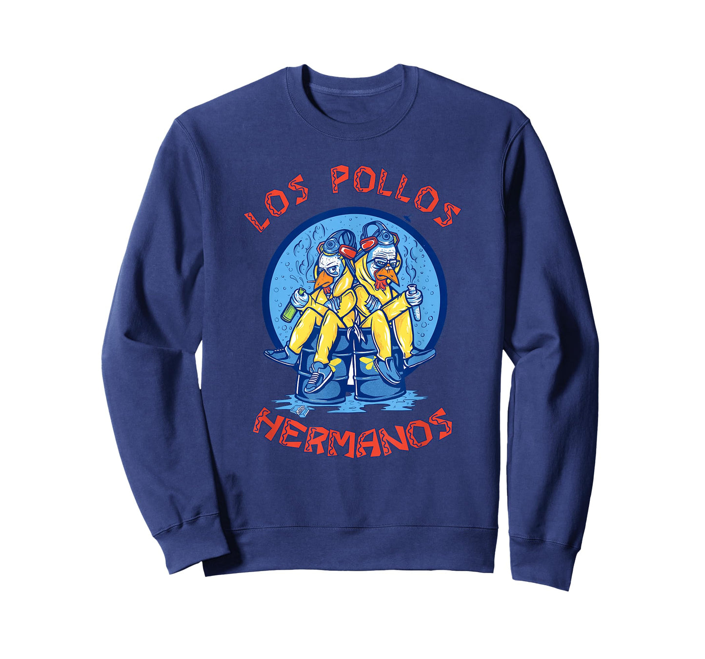 Breaking Bad Los Pollos Hermanos Hazmat Suits TV Show T-Shirt