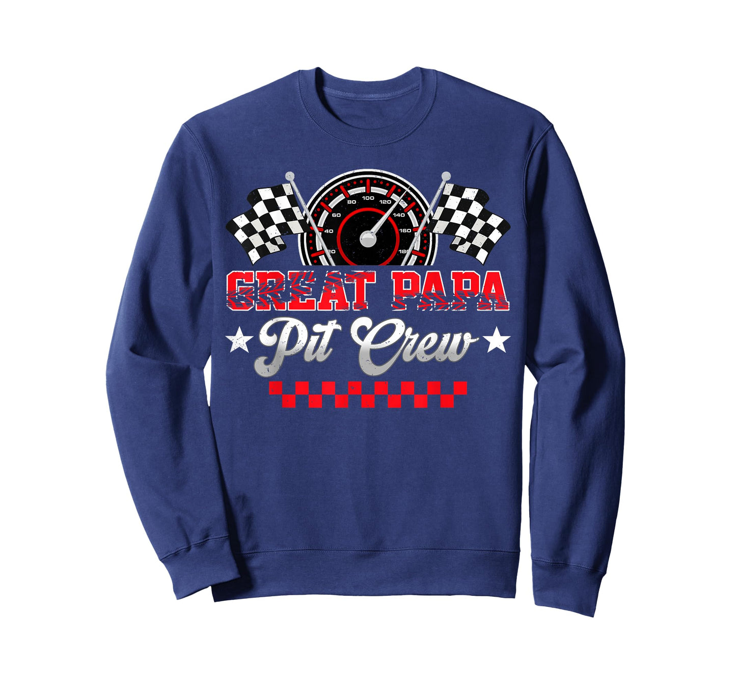 Race Car Birthday Party Family Great Papa Pit Crew T-Shirt