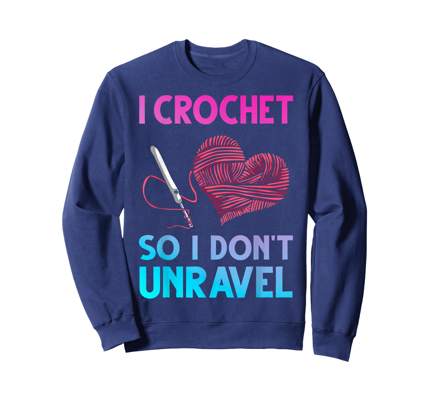 Funny Crochet Design for Men Women Crocheter Crocheting T-Shirt