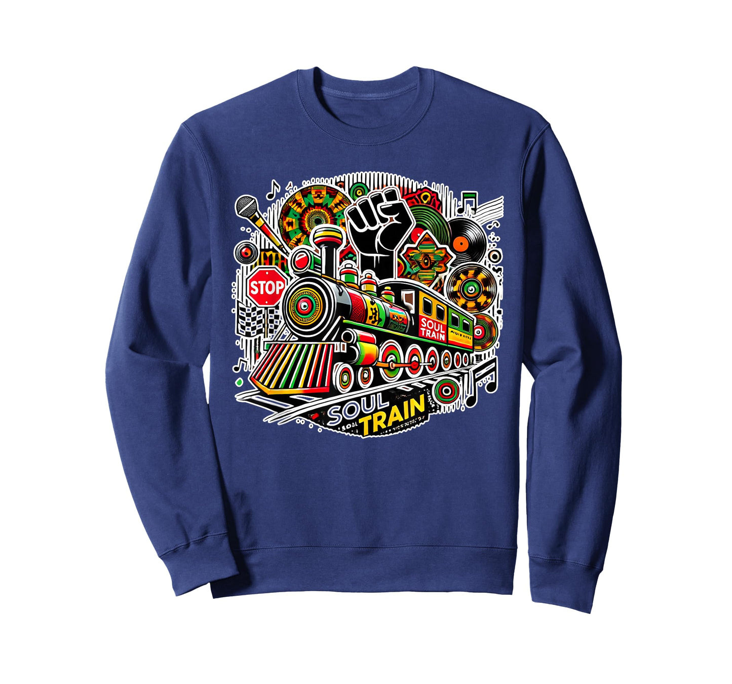 Soul Train African American Melanin Africa Black History T-Shirt