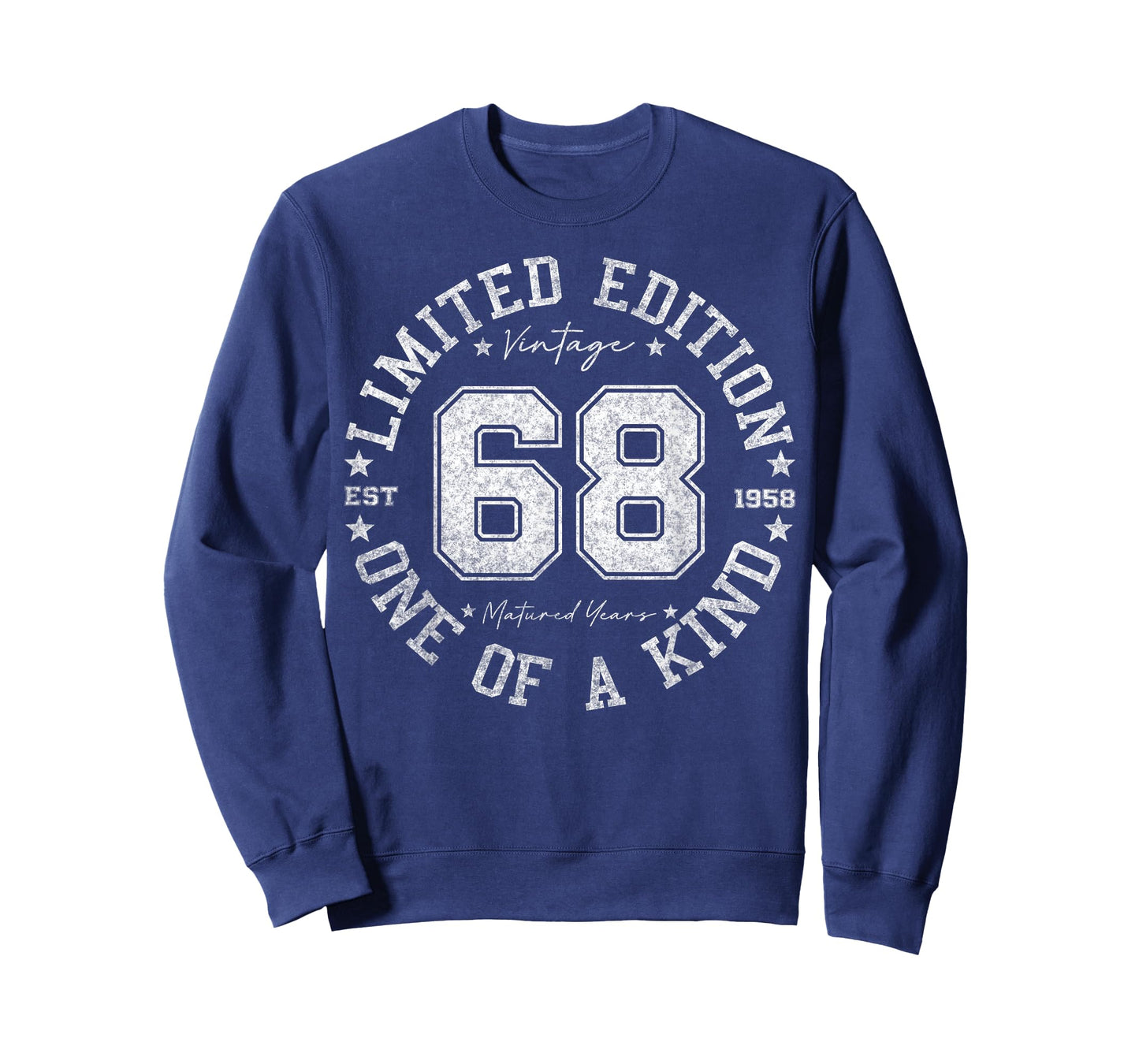 68 Year Old Gifts Vintage 1958 Limited Edition 68th Birthday T-Shirt