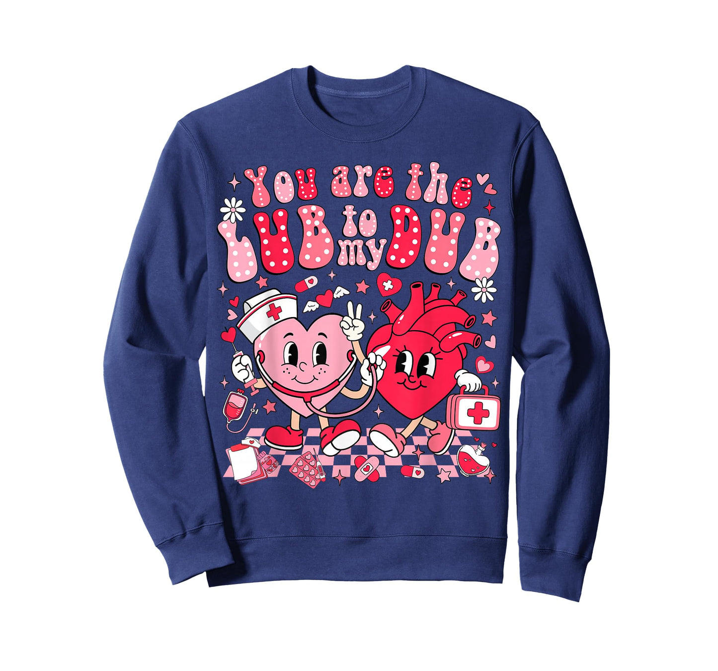 You're The Lube to My Dub CVICU Valentines Day Cardiac Nurse T-Shirt