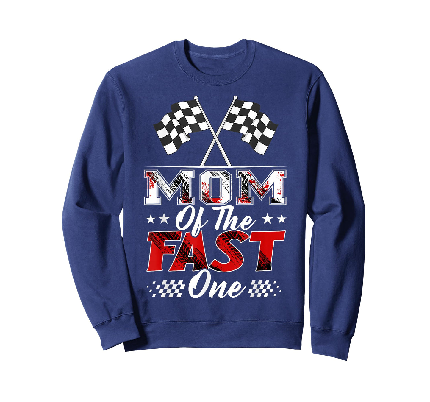 Mom of The Fast One Birthday 1st Race Car Family T-Shirt