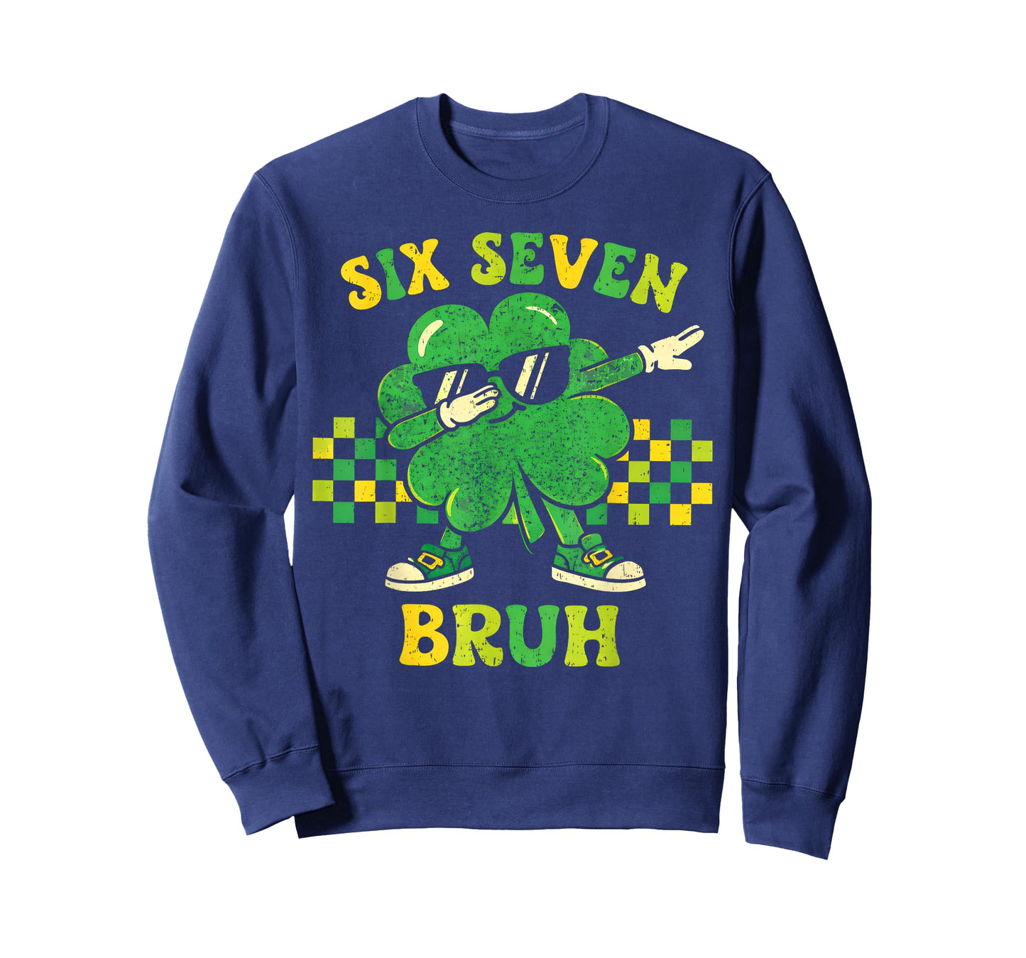 Six Seven 67 Meme St Patrick's Day for Teens Boys Girls Kids T-Shirt