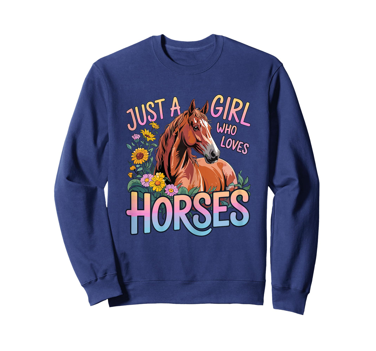Horse Just A Girl Who Loves Horses T-Shirt