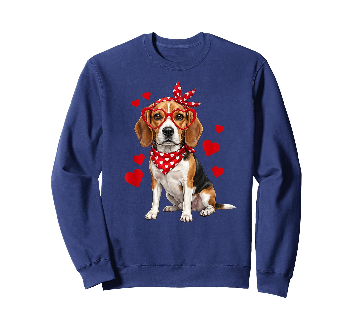 Beagle Valentines Day Dog Lover Heart T-Shirt