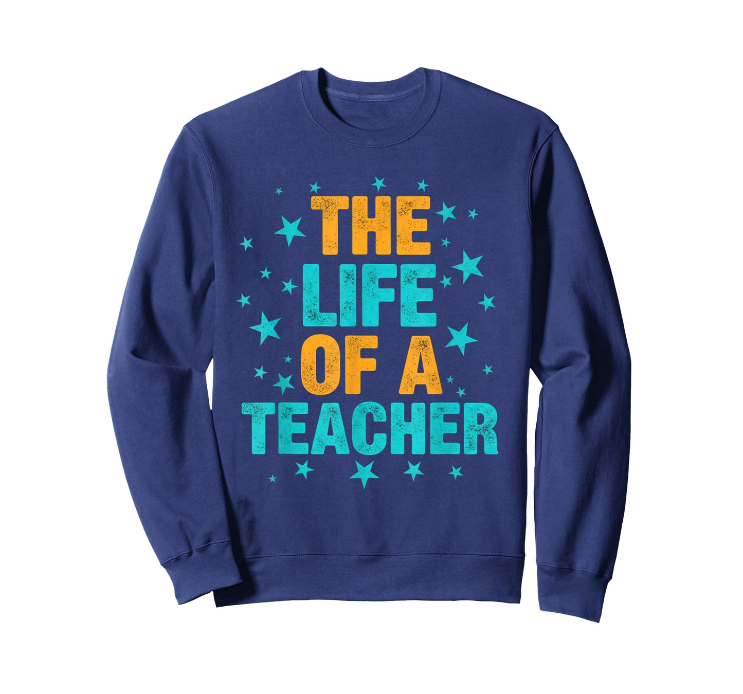 The Life of a Teacher Funny Retro Educator T-Shirt