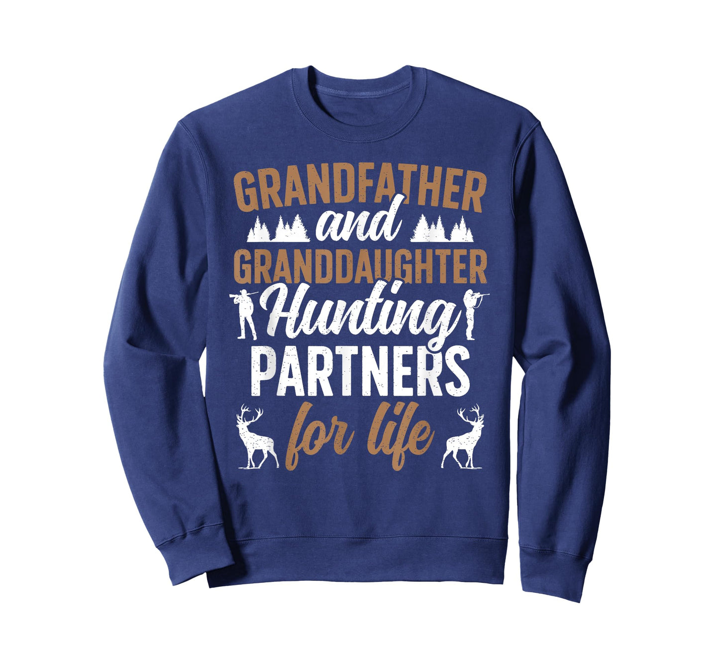 Grandfather and Granddaughter Hunting Partners for Life T-Shirt