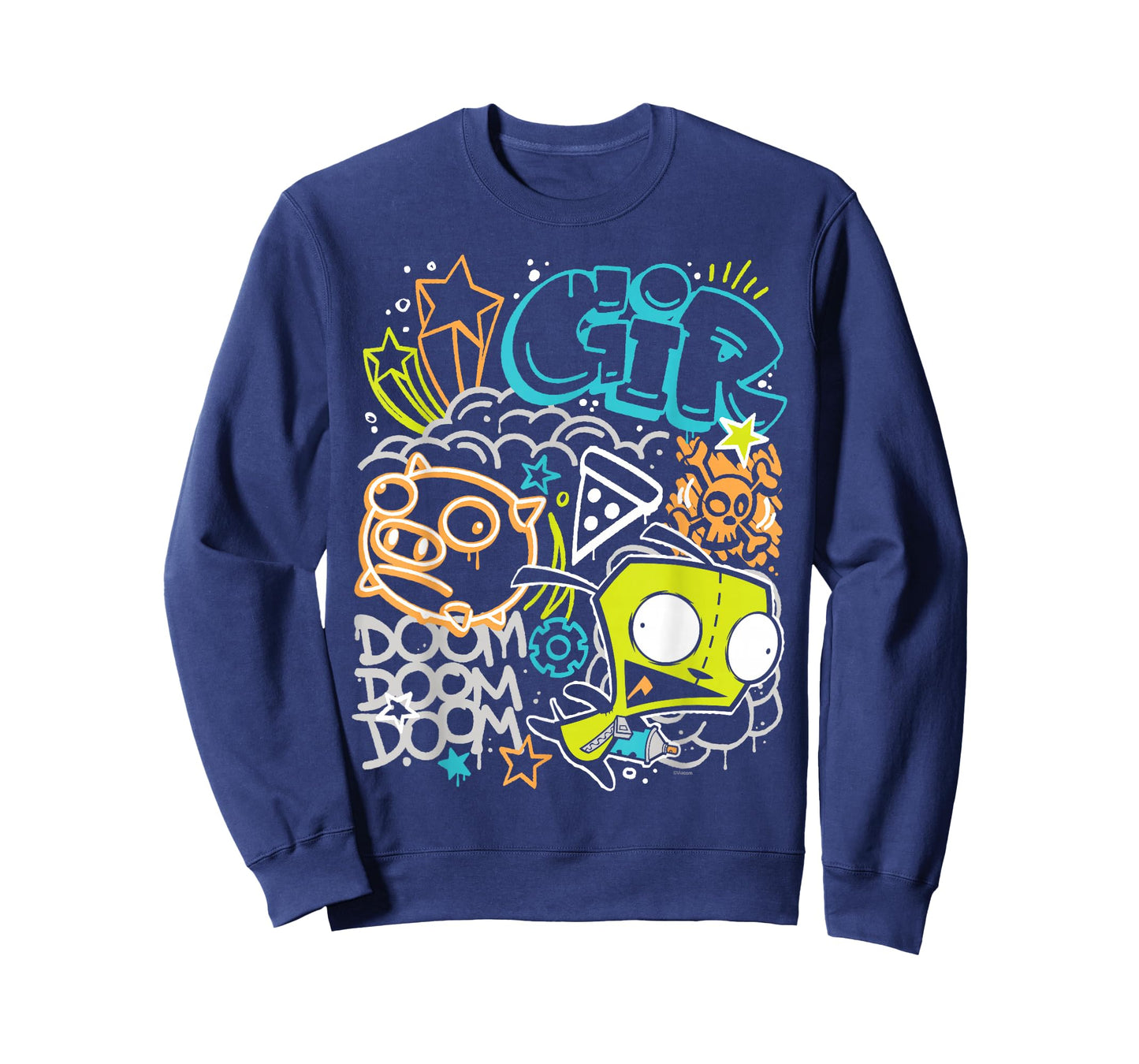 Invader Zim - Gir - Graffiti T-Shirt
