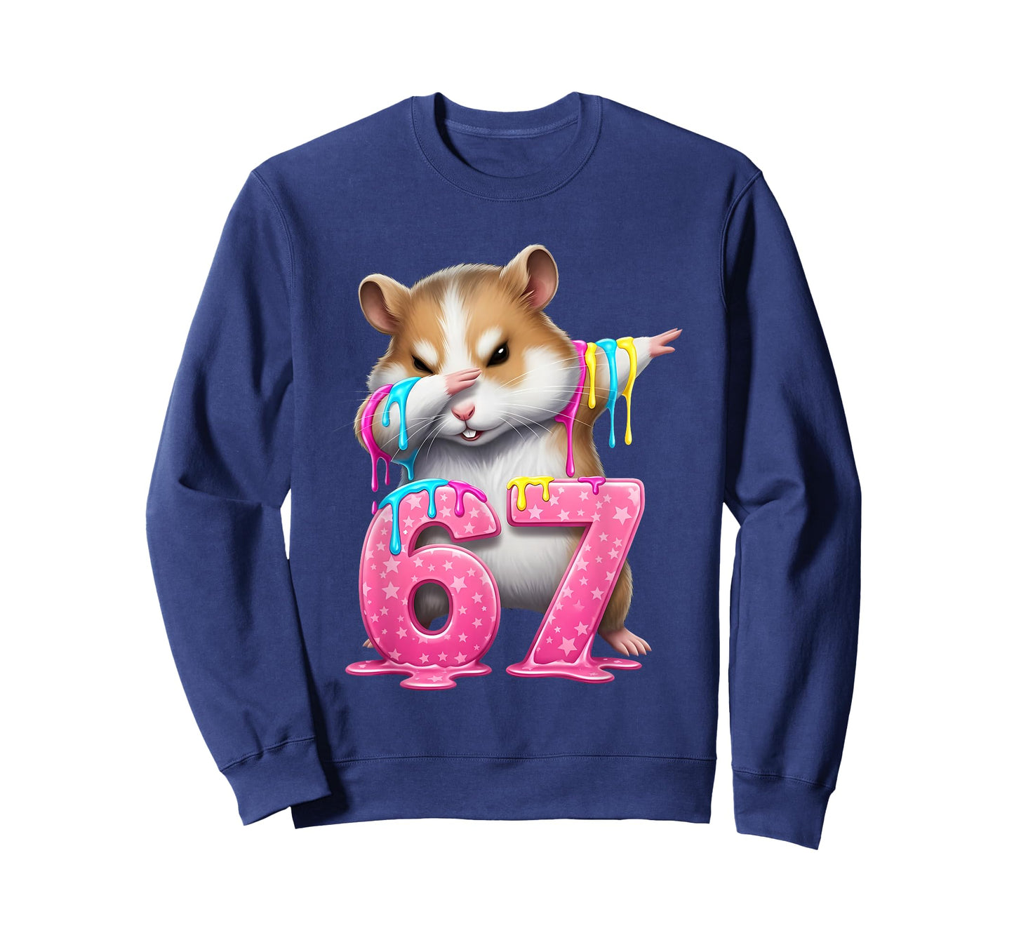 67 Animals Funny 67 Brainrot Youth Kids Hamster 67 T-Shirt