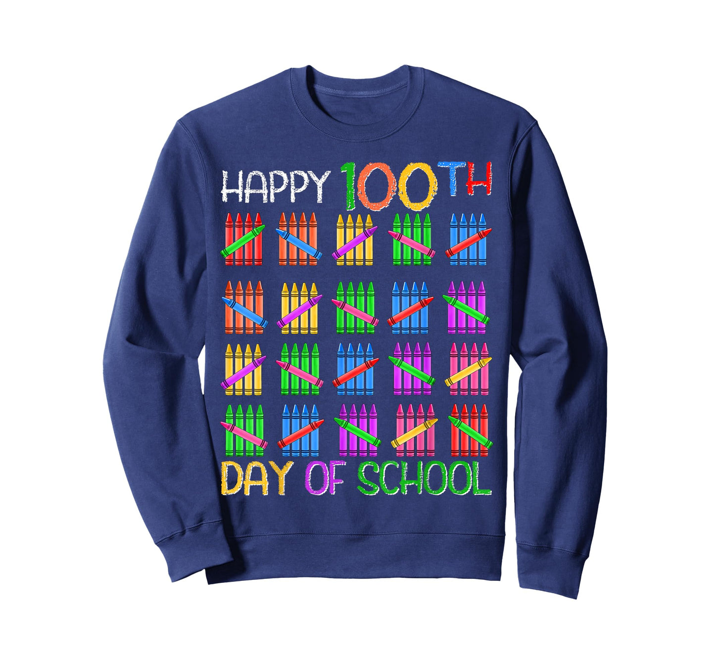Happy 100th Day of School for Teacher Kids 100 Days Smarter T-Shirt