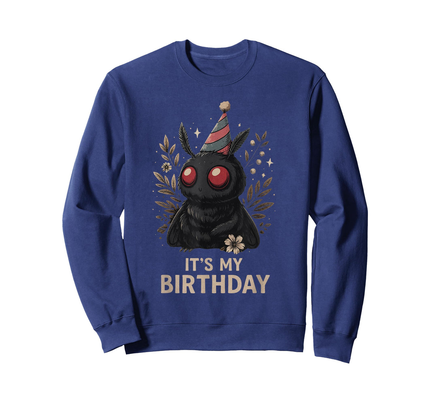 It's My Birthday Mothman Kawaii cryptid Humor Apparel T-Shirt