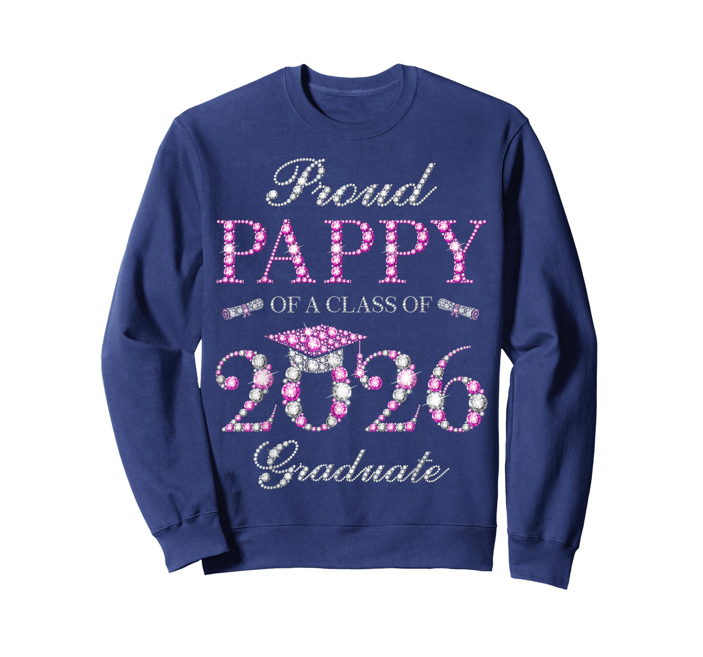 Proud Pappy of A Class of 2026 Graduate T-Shirt