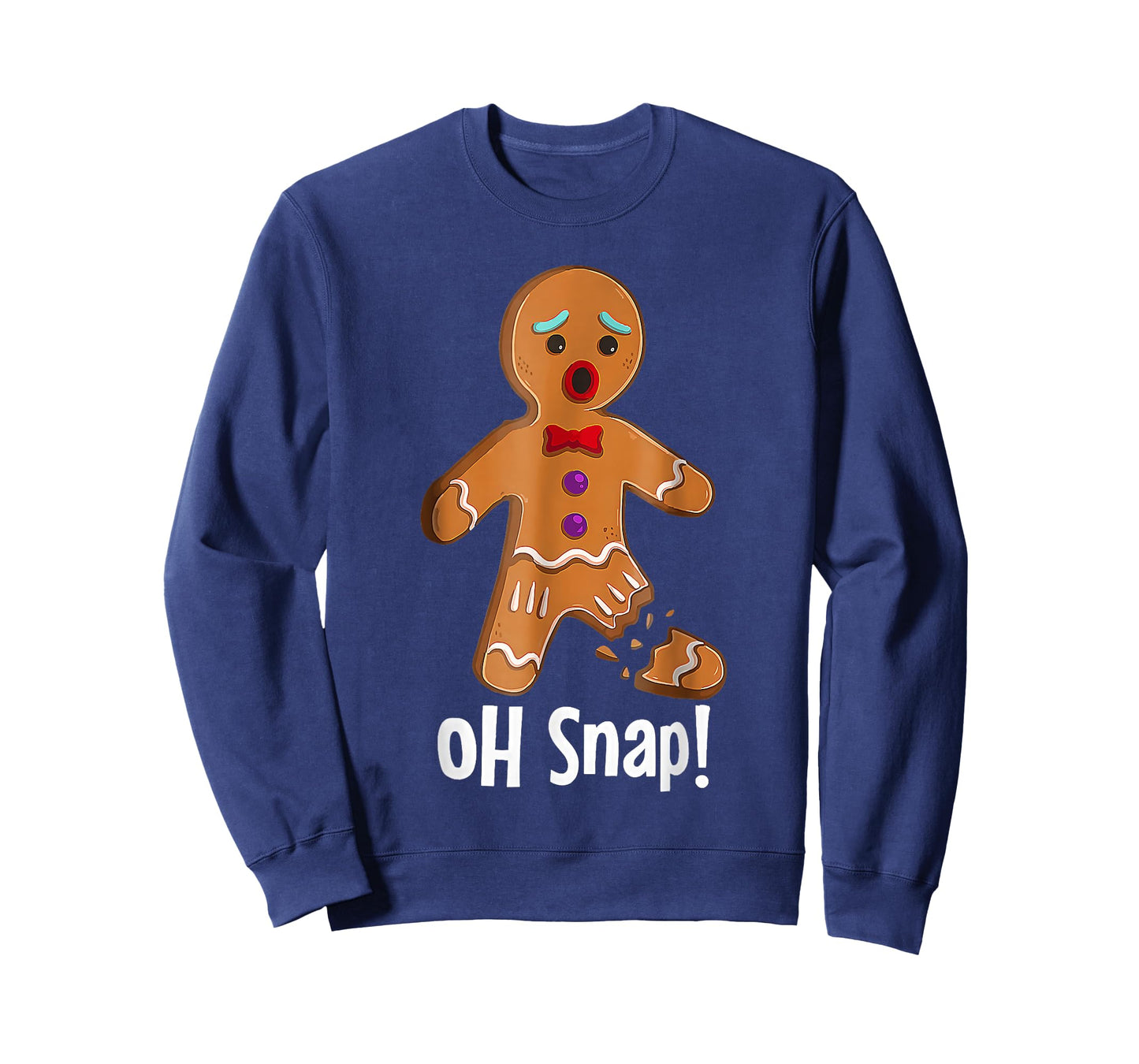Gingerbread Man Cookie X-Mas Oh Snap Cute Christmas T-Shirt