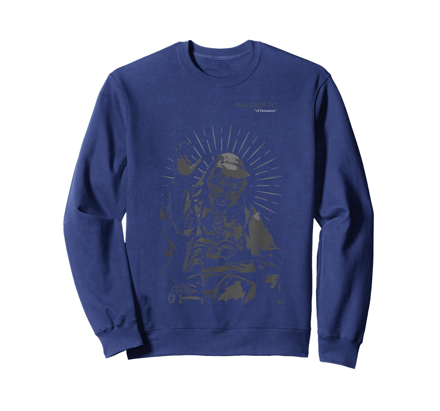 Sliver Mask King Baldwin IV Meme The Leper King Warrior T-Shirt