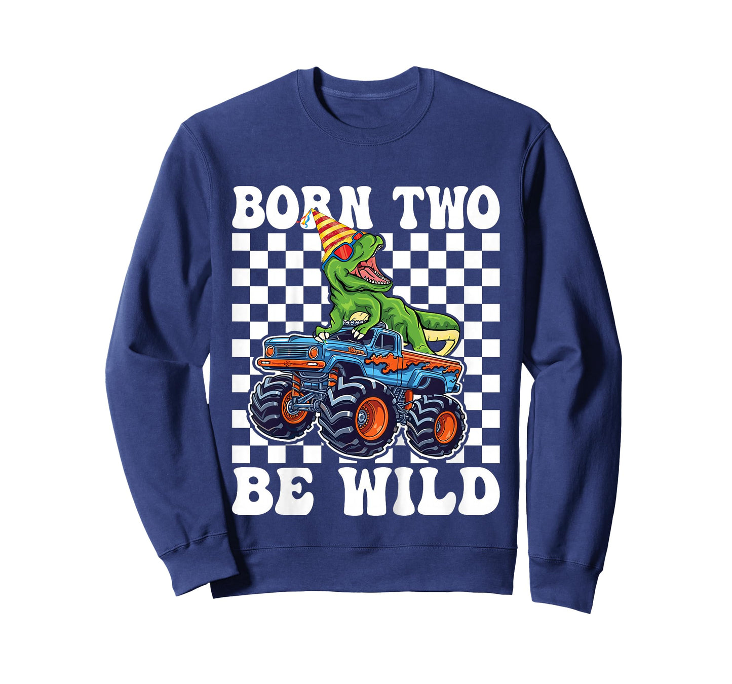 2nd Birthday Monster Truck 2 Year Old Boys 2nd Party T-Shirt