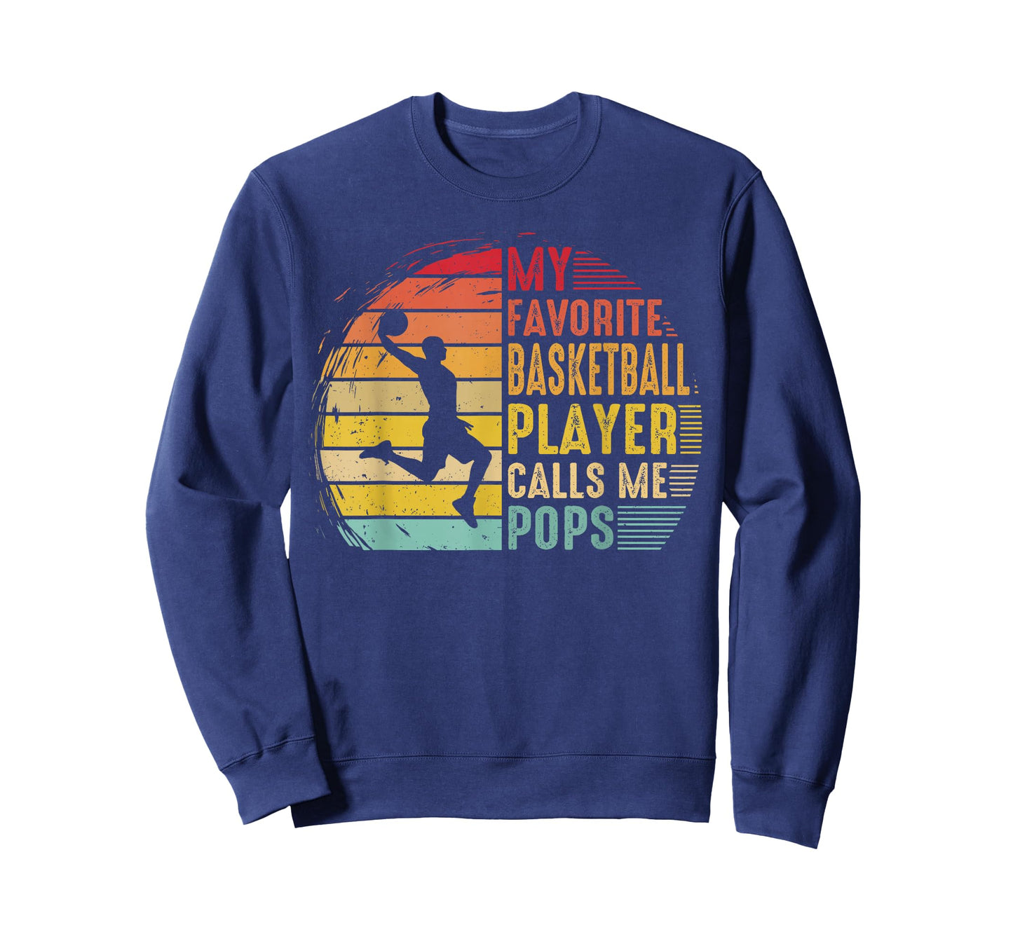 Vintage My Favorite Basketball Player Calls Me Pops T-Shirt