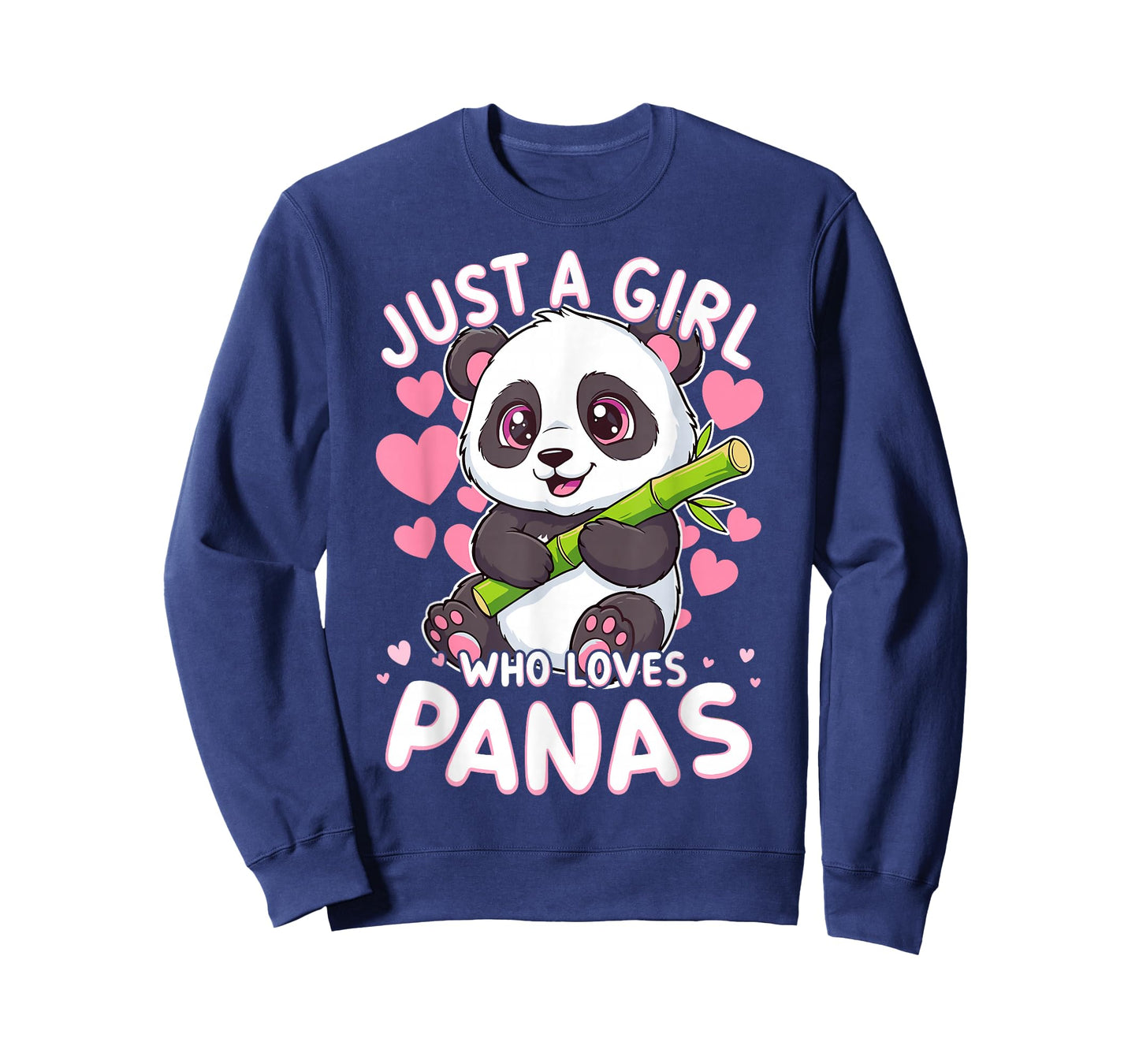 Panda Cute Animal Just a Girl Who Loves Pandas T-Shirt