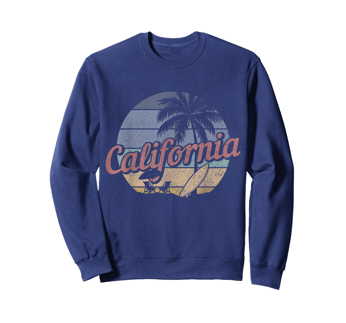 California Surf Vintage Souvenir Cali Beach Surfer T-Shirt