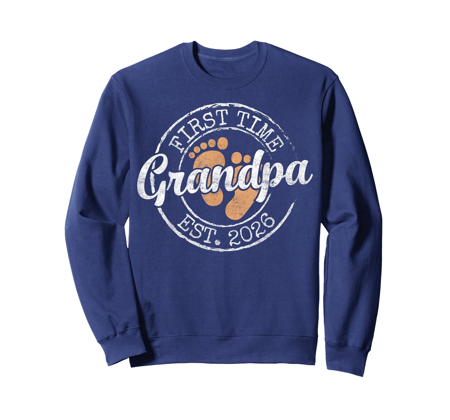 First Time Grandpa Est 2026 Soon Promoted to Grandfather T-Shirt