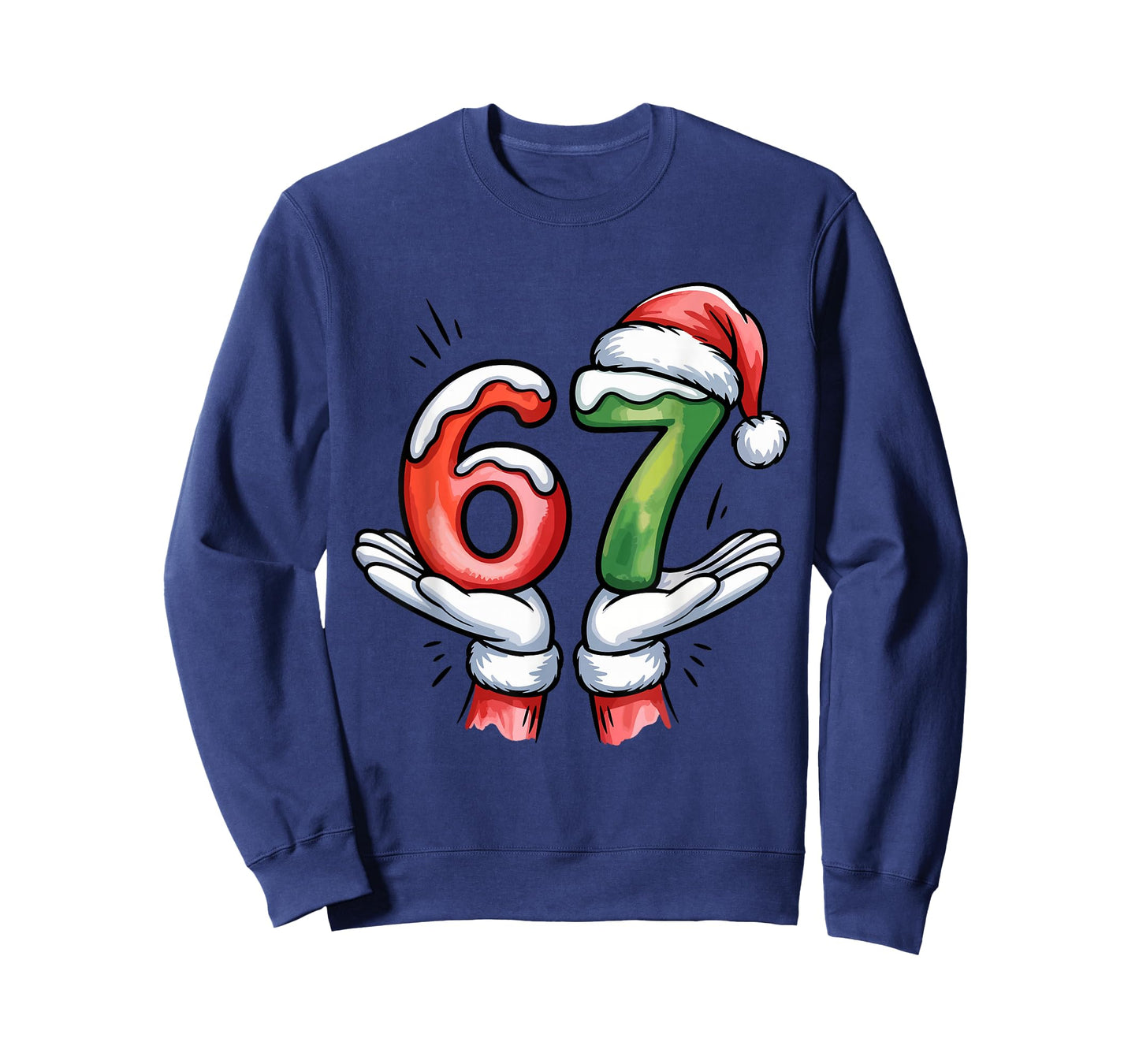 67 Meme six Seven 67 Christmas T-Shirt