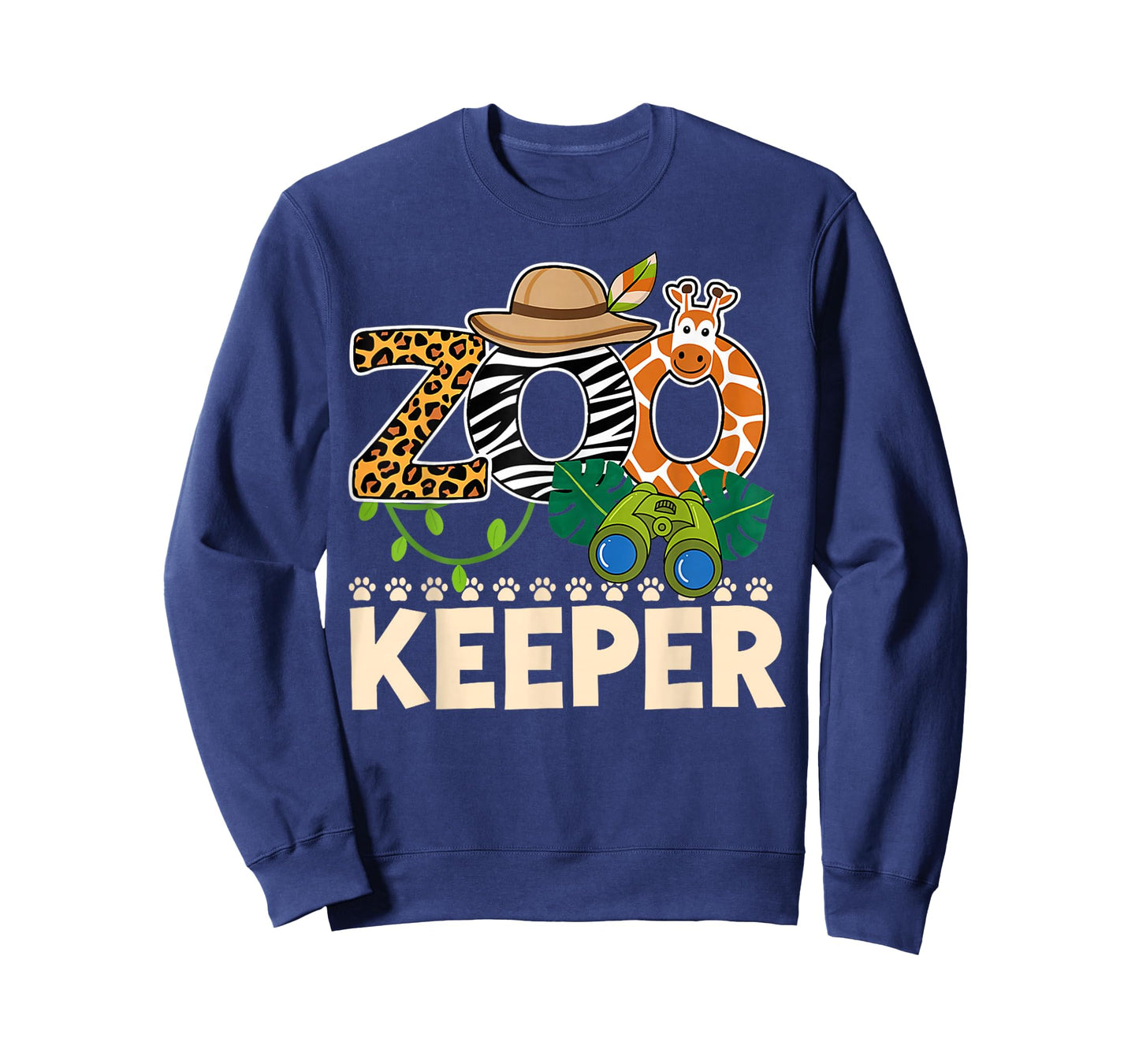 Zoo Keeper Costume Halloween Party Safari Zookeeper Outfit T-Shirt