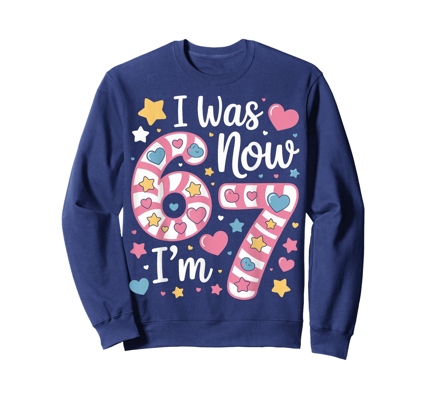 I was 6 Now I’m 7 Funny Birthday Girl Seven Years Old T-Shirt