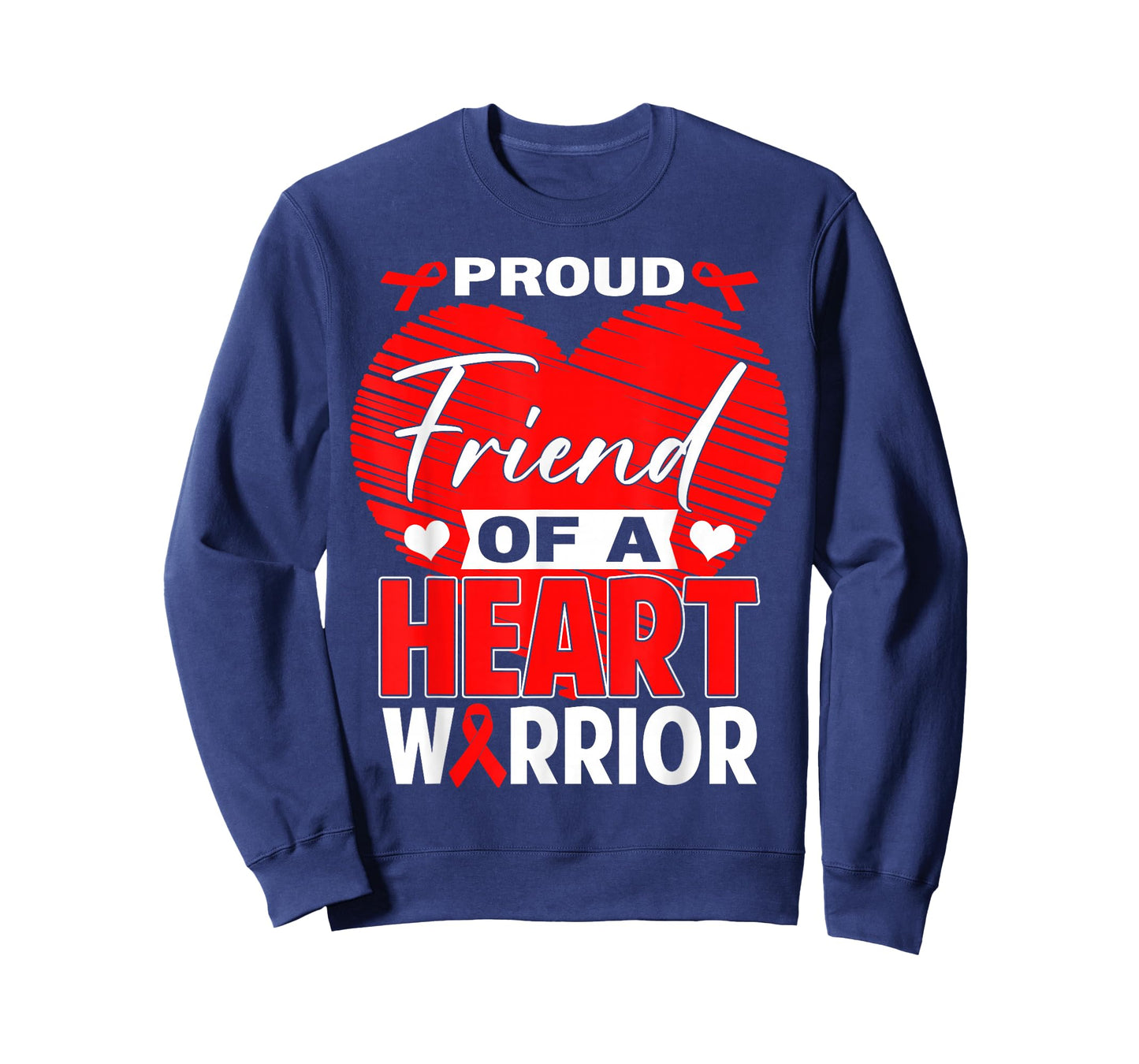 Proud Friend of Heart Warrior Heart Disease Awareness T-Shirt