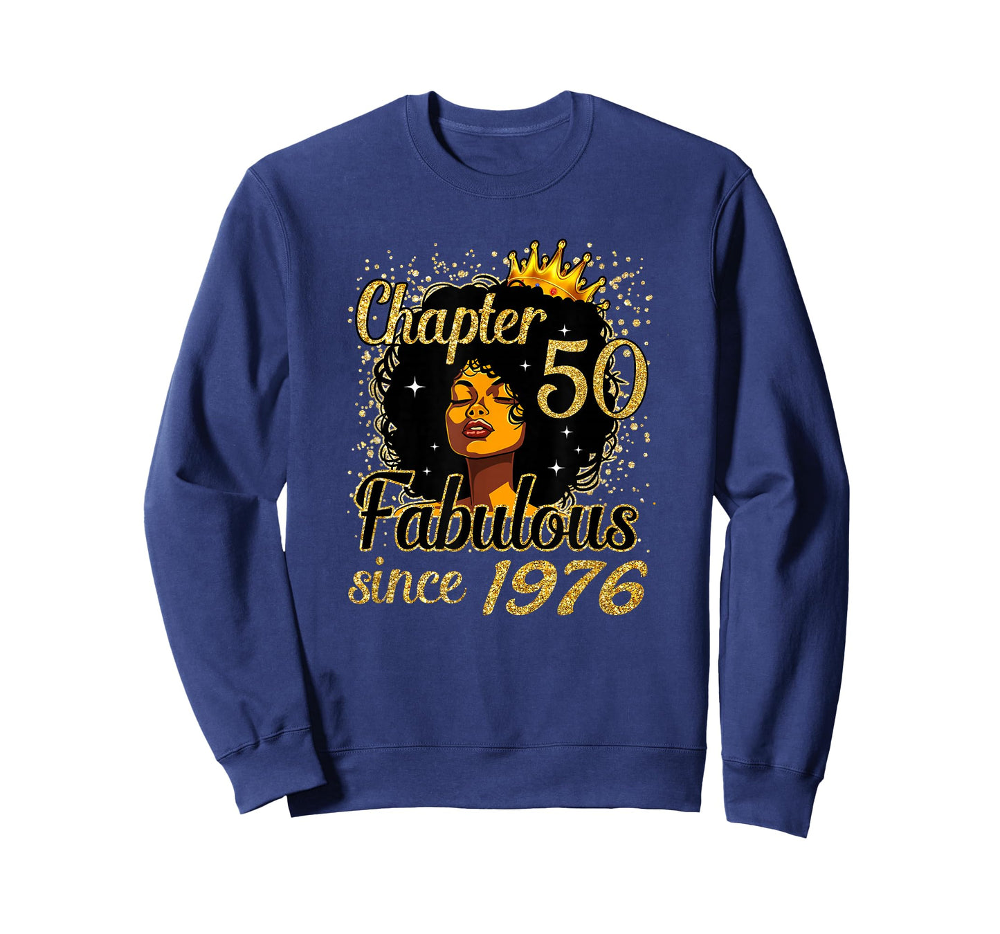 Chapter 50 Fabulous Since 1976 50th Birthday for Girls Women T-Shirt