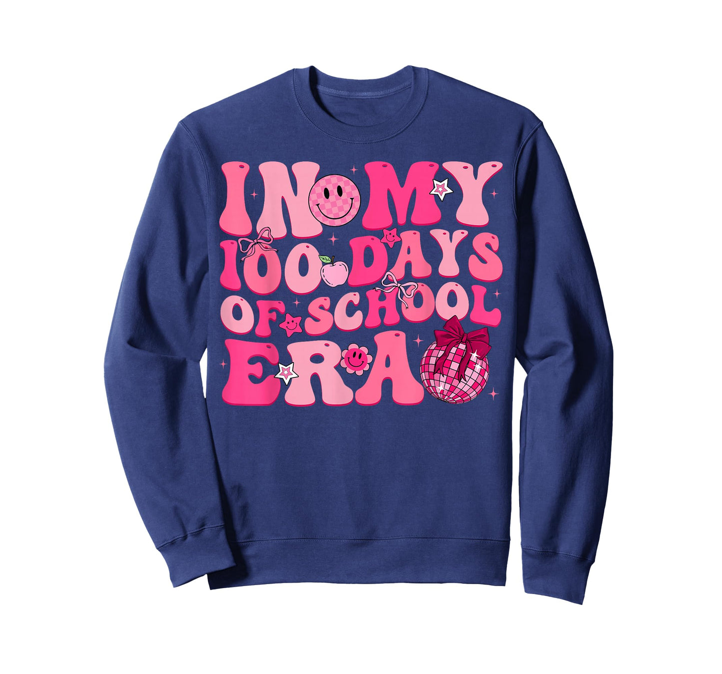 Groovy in My 100 Days of School Era Girl Kid Teacher T-Shirt