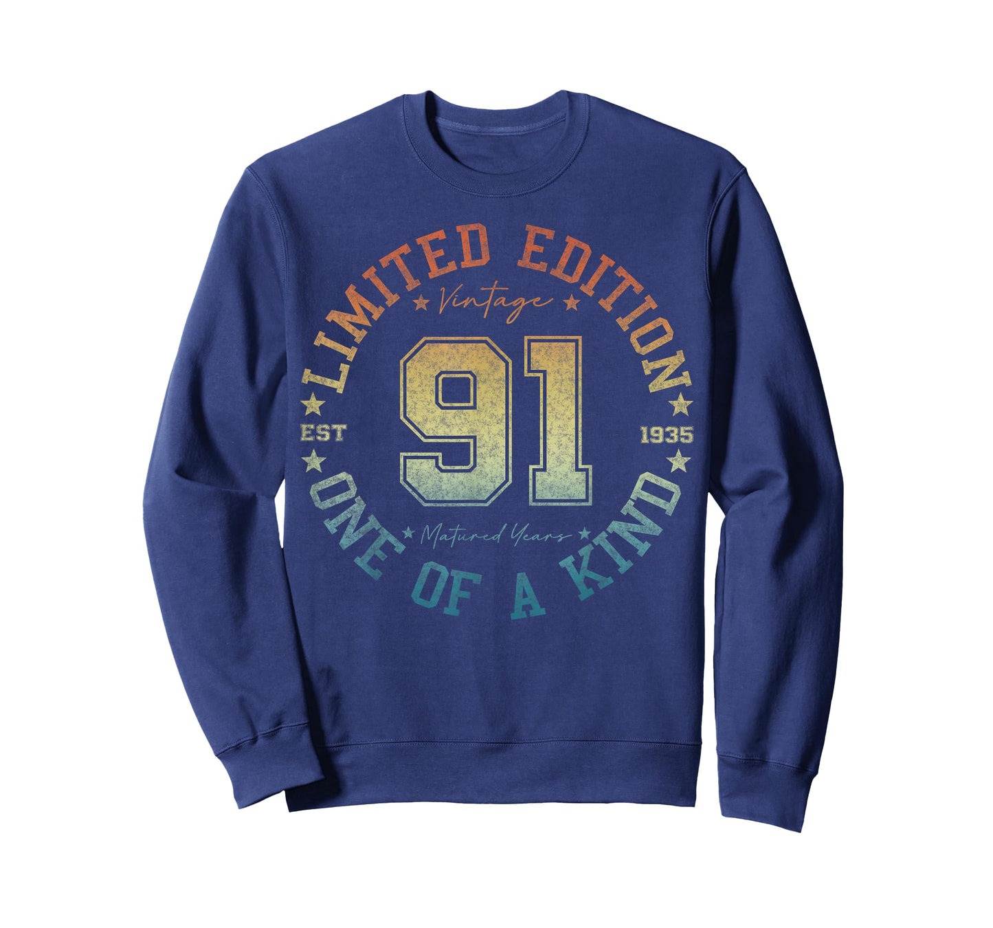 91 Year Old Gifts Vintage 1935 Limited Edition 91st Birthday T-Shirt