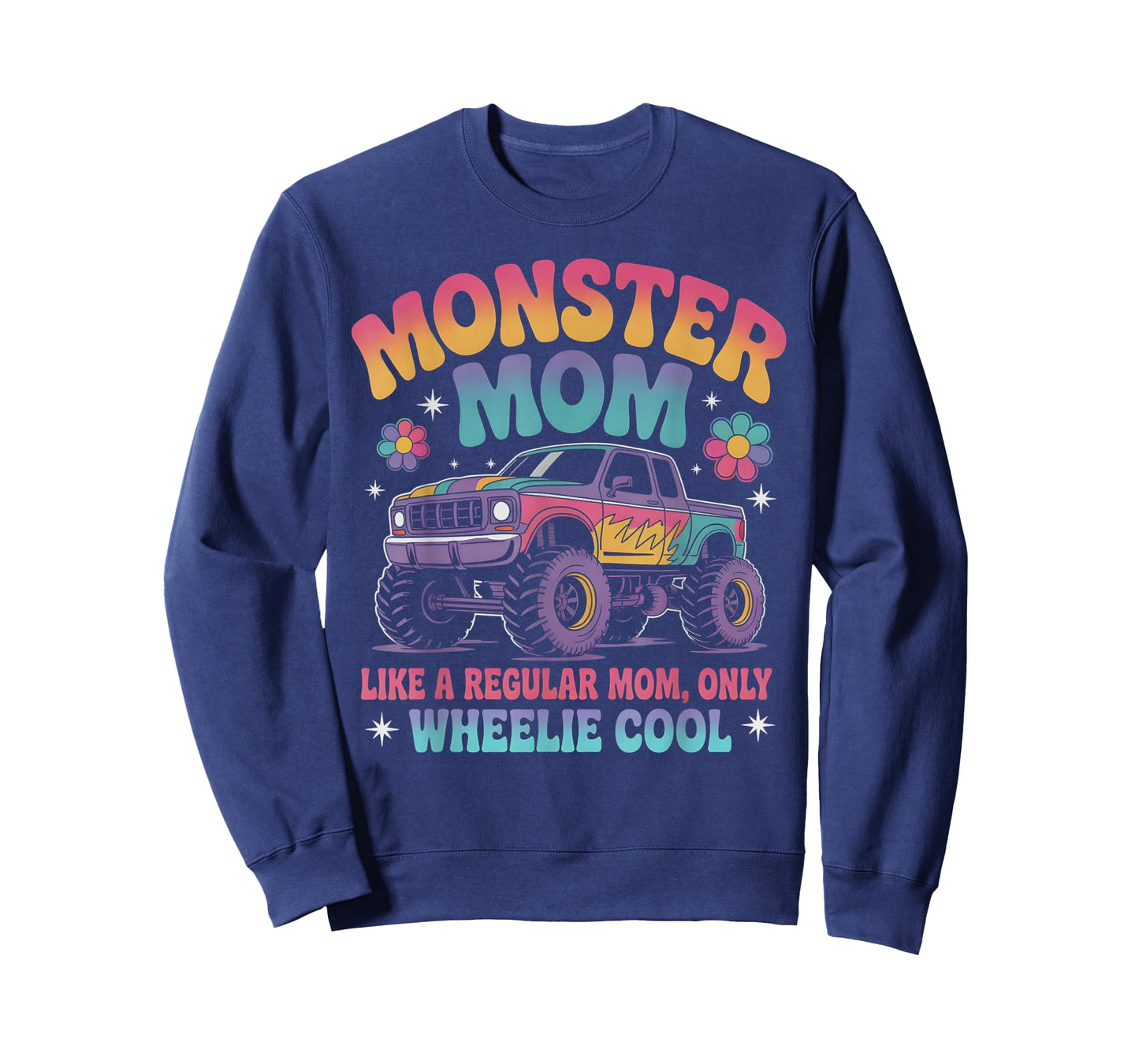 Kawaii Monster MOM Like Normal Mama But Wheelie Cool T-Shirt