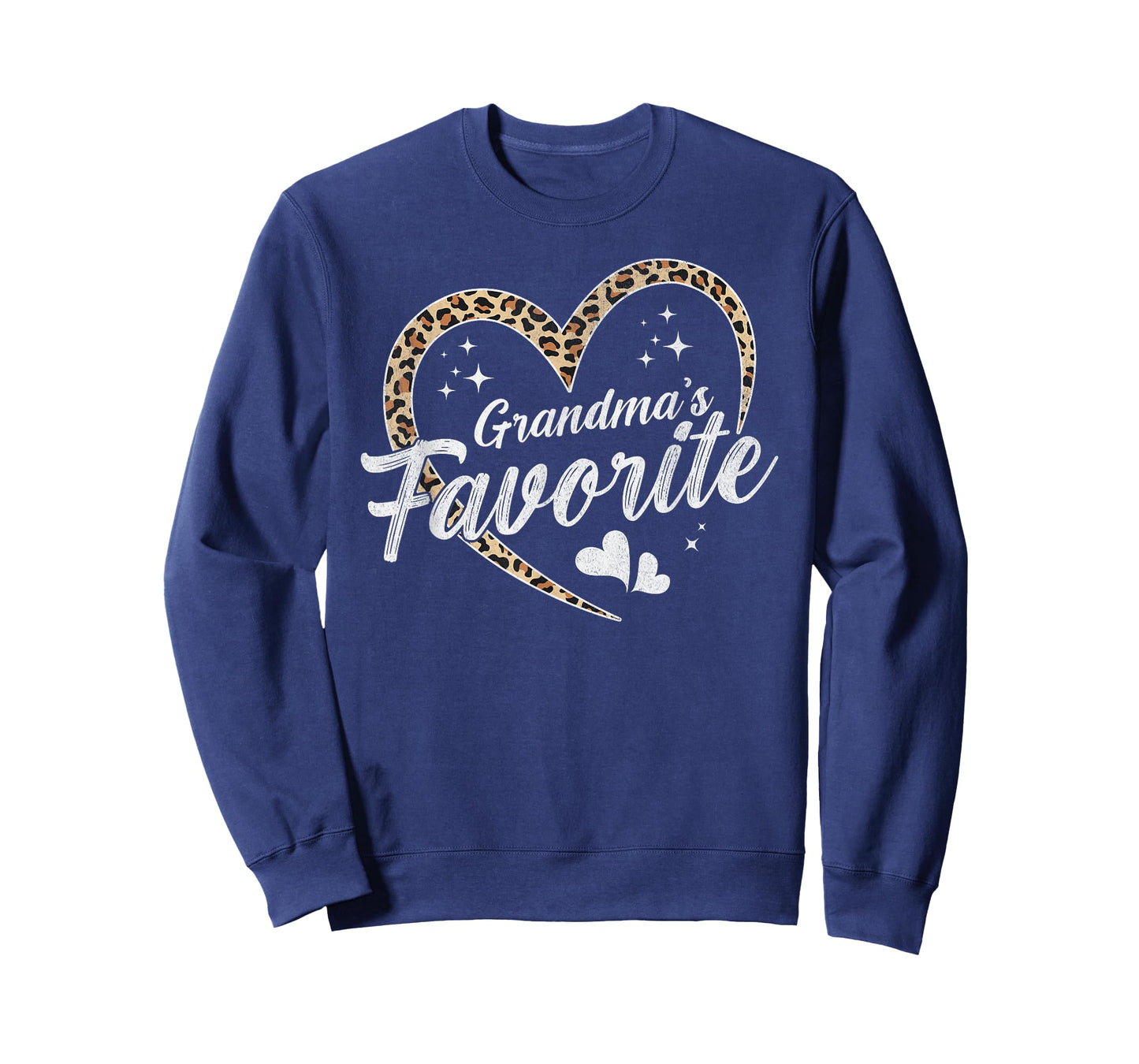 Grandma's Favorite Granddaughter Leopard Girls T-Shirt