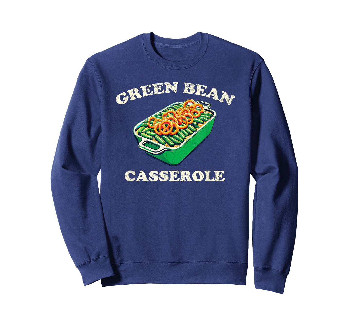 Retro Green Bean Casserole Dish Funny Thanksgiving Cooking T-Shirt