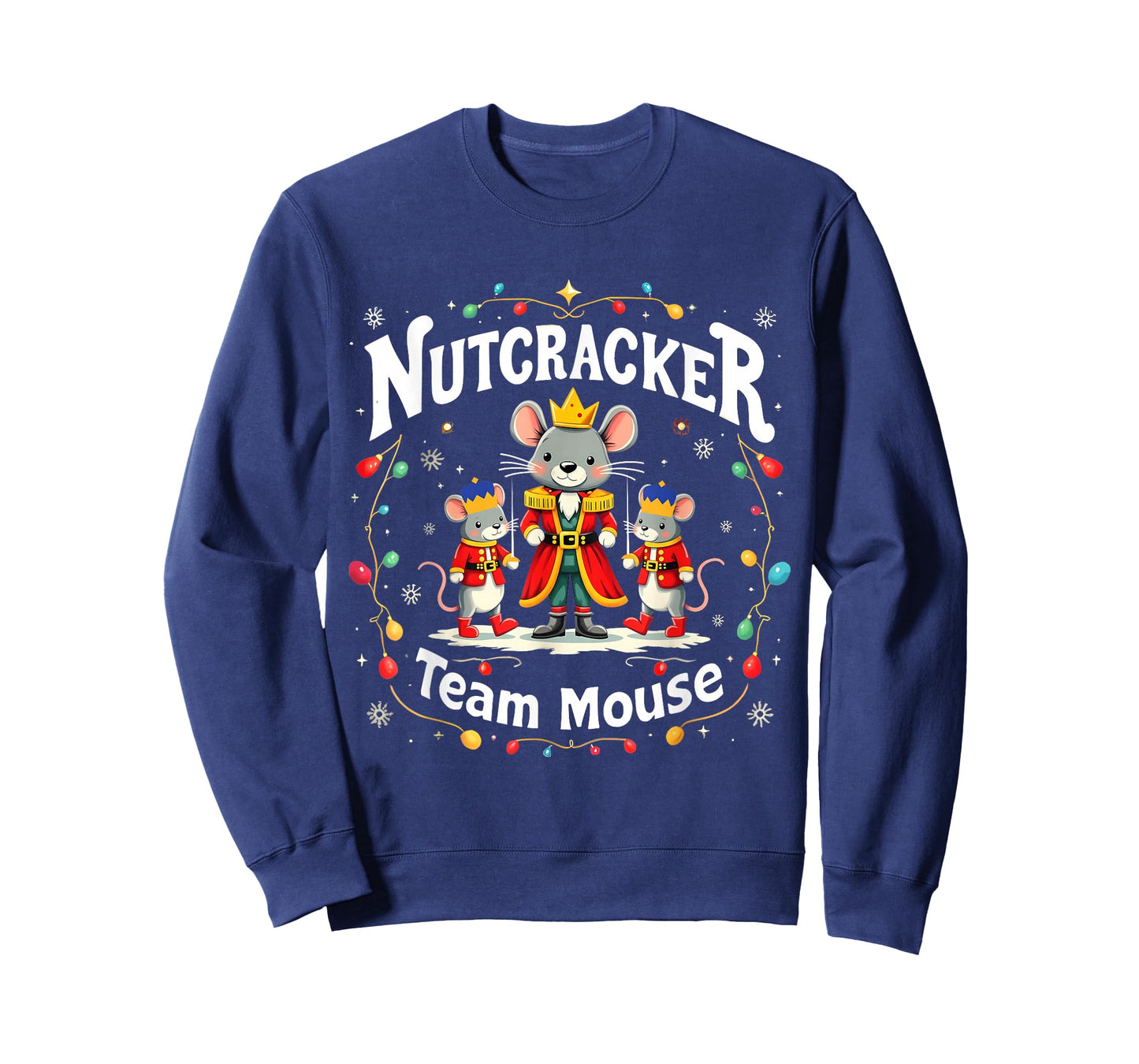 Christmas Nutcracker Team Mouse Funny Soldier Xmas Pajamas T-Shirt
