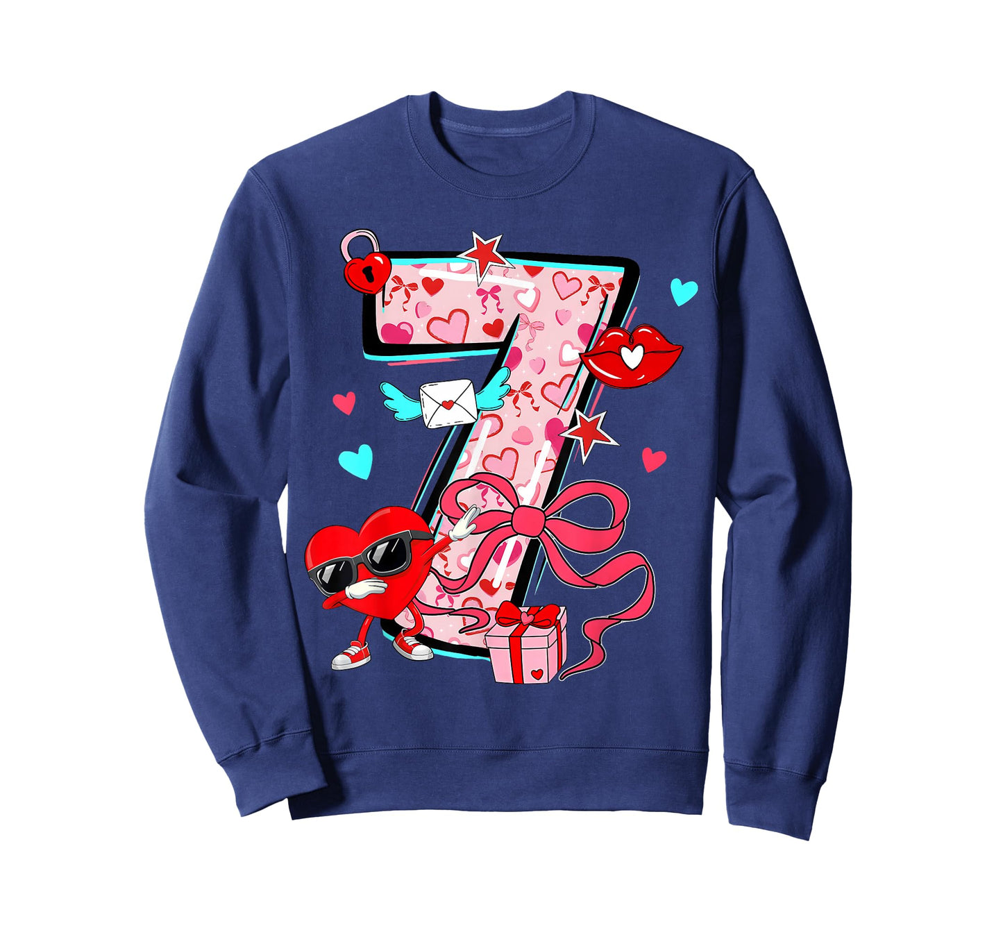 Valentine 67 Six Seven Meme Dabbing Hearts Matching Couple T-Shirt