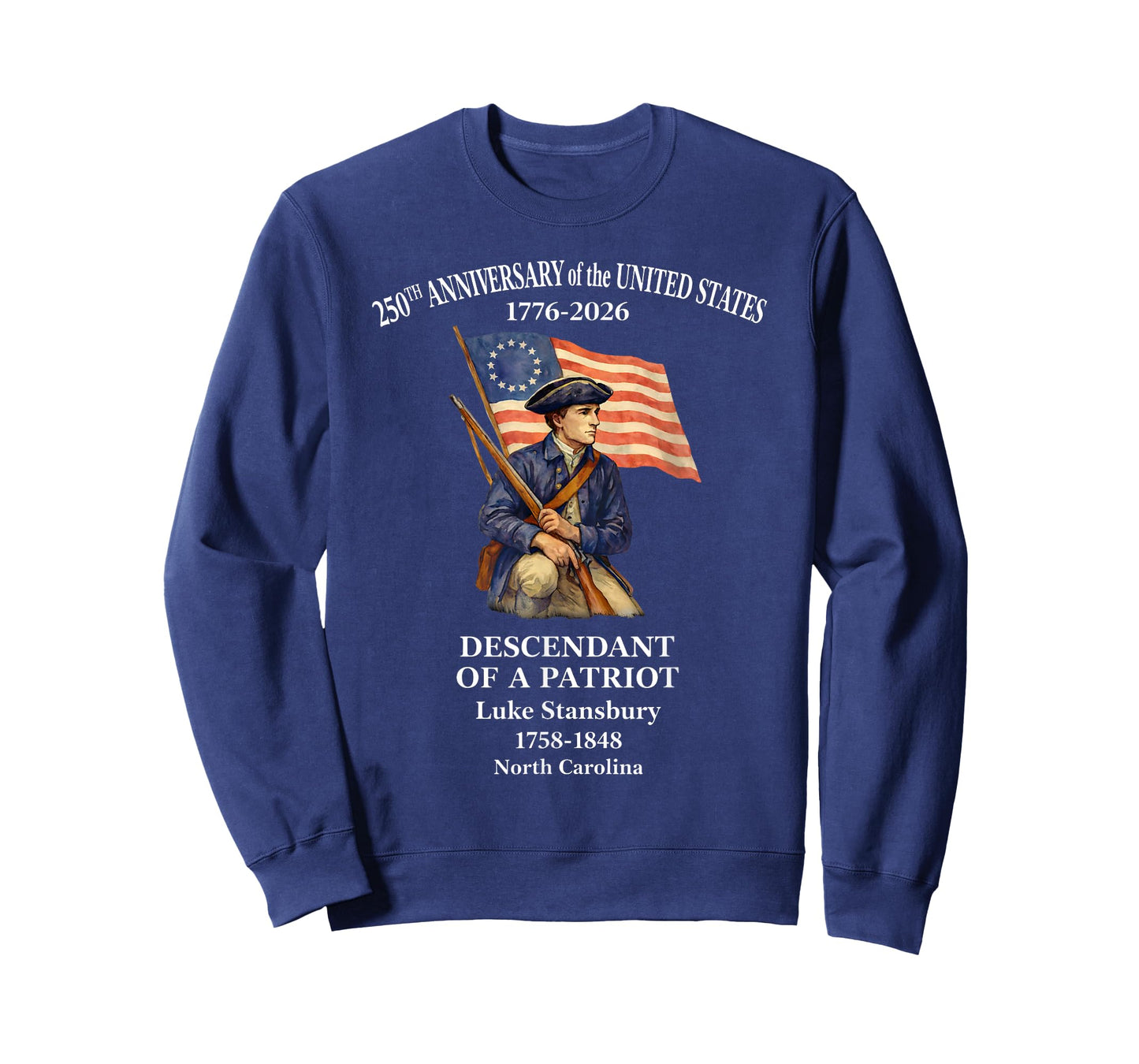 Descendant of a Patriot 250th Anniversary USA T-Shirt